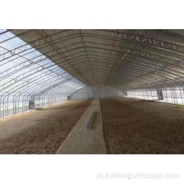 Greenhouse de inverno Galvanizado Pipe para filme agrícola